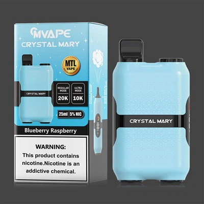 CM VAPE 20000 PUFF SPACE ROCKET Ühekordne VAPE: Mustika vaarikas